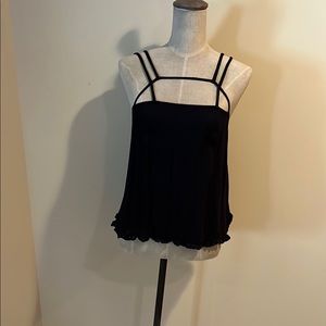 Intimately Free People Black Strappy Women's Top